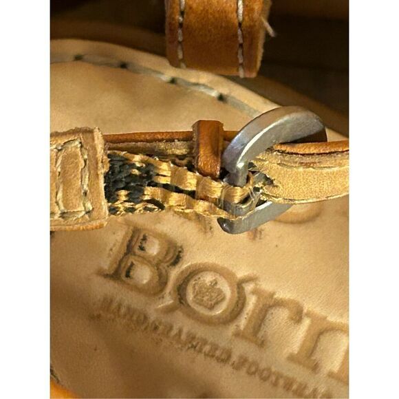 Born Hand Crafted Footwear Women’s 7 Floral Strappy Sandals Slip Ons Read - Picture 11 of 11